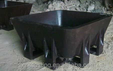 طاسة جمع الرماد من القاع الفضية لإزالة الرماد بسهولة في البيئات الصناعية