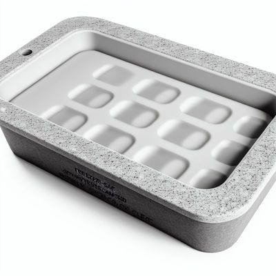 الصنع الصناعي الصنع من الحجر الآمن في الثلاجة مع غطاء غير لزج سهل التنظيف