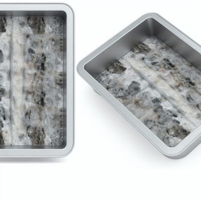 الصنع الصناعي الصنع من الحجر الآمن في الثلاجة مع غطاء غير لزج سهل التنظيف
