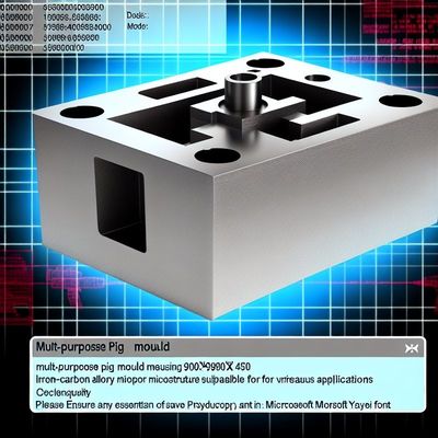 القالب الخنزير متعددة الأغراض 900 × 900 × 450 الهيكل الدقيق لسبائك الحديد والكربون للاستخدامات المختلفة