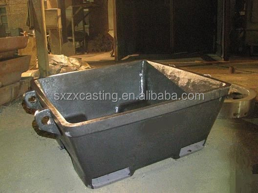 وعاء خبث دائري بوزن 10-50 طن وحجم 1.2 متر مكعب لمصانع الصلب